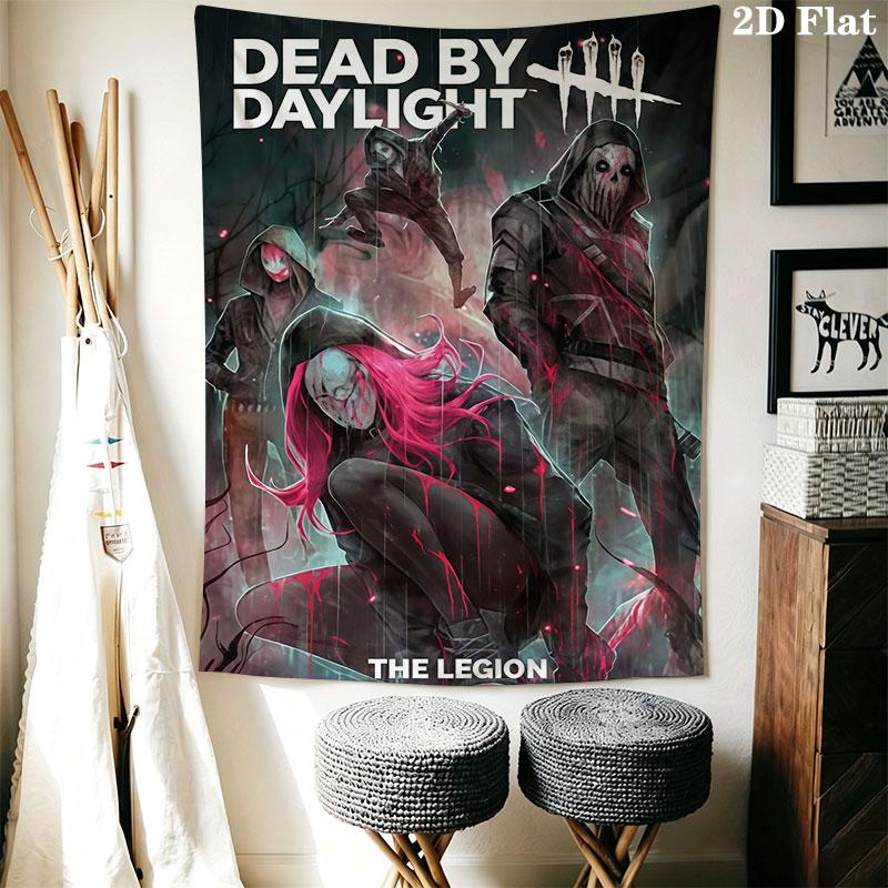 DBD Game Wall Hanging Printed Fabric Blanket Decorative Tapestries for Bedroom Living Room Home Decor