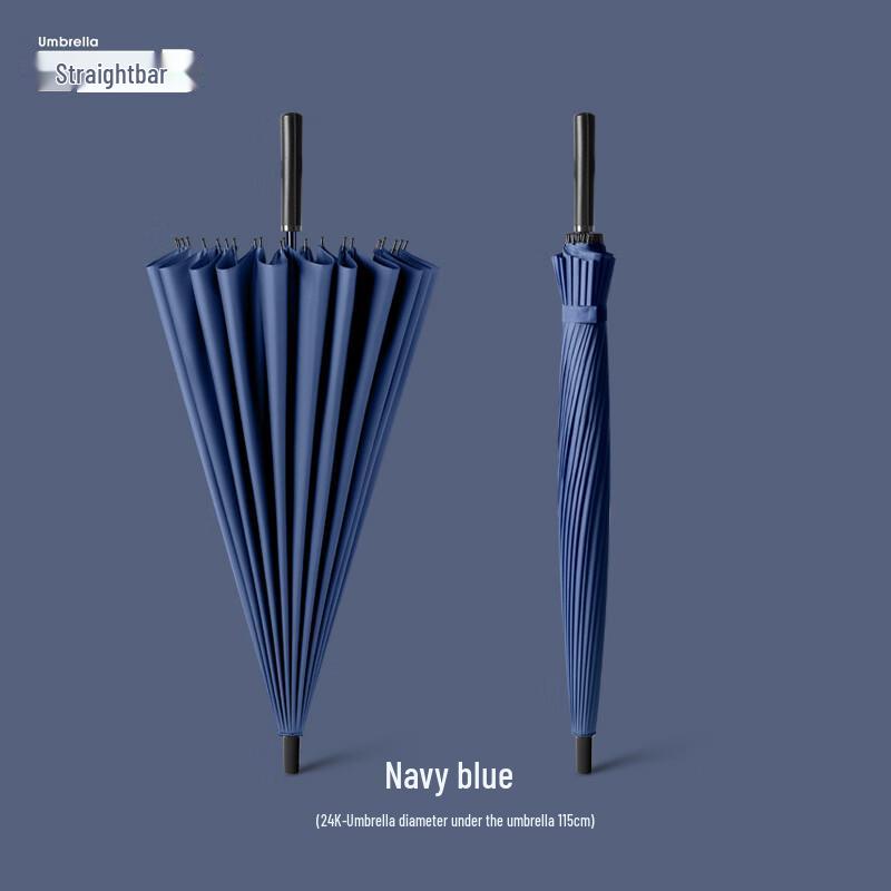Caderno 24-Rib Windproof Long Handle Umbrella