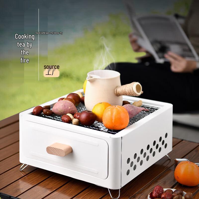 Huilingyang Cloud Roasting Square BBQ & Tea Kettle Stove