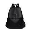 Schoolbag New Korean Version Fashion Women's Bag Large Capacity Soft Texture Women's Backpack Multi-purpose Middle-aged Simple Mother Bag