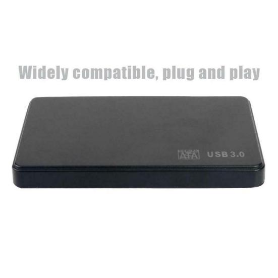 2.5inch Hard Disk Tray USB3.0/2.0 Hard Disk SATA HDD SSD Mobile ABS Case for Laptop