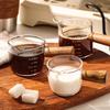 Hot selling Wooden Handle Hand-brew Coffee Machine Single/double-mouth Glass Coffee Measuring Cup Precise Scale, 750ML, Reusable