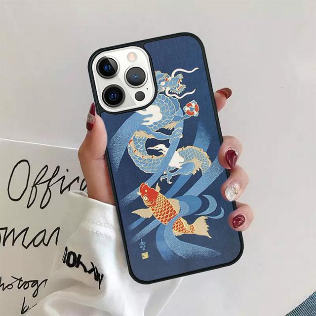 Koi Carp Fish Phone Case Cover For iPhone 17 Air 15 16 14 13 11 12 Pro Max Max Plus Back Coque shell fundas
