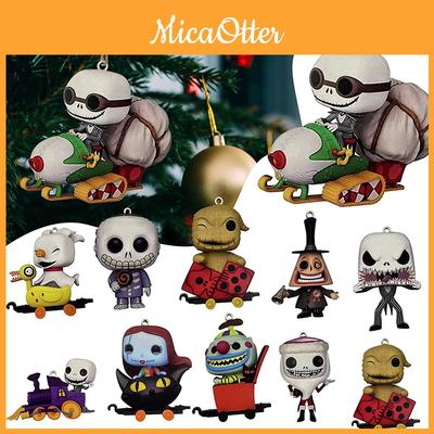 Unikalna zawieszka na choinkę Jack Sally Miasteczko Halloween
