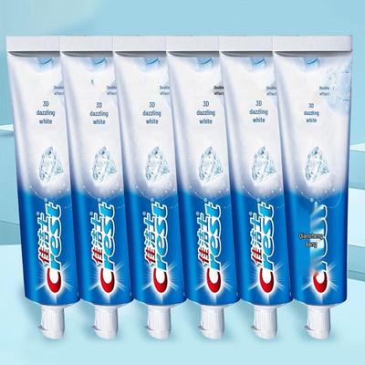Crest 3D White Dual-Action Toothpaste 6-Pack