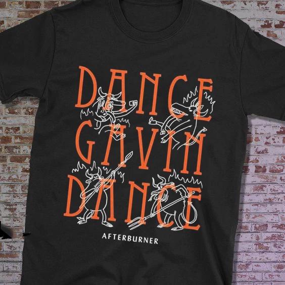 Rare! Dance Gavin Dance Character Afterburner T-shirt S- IM0530