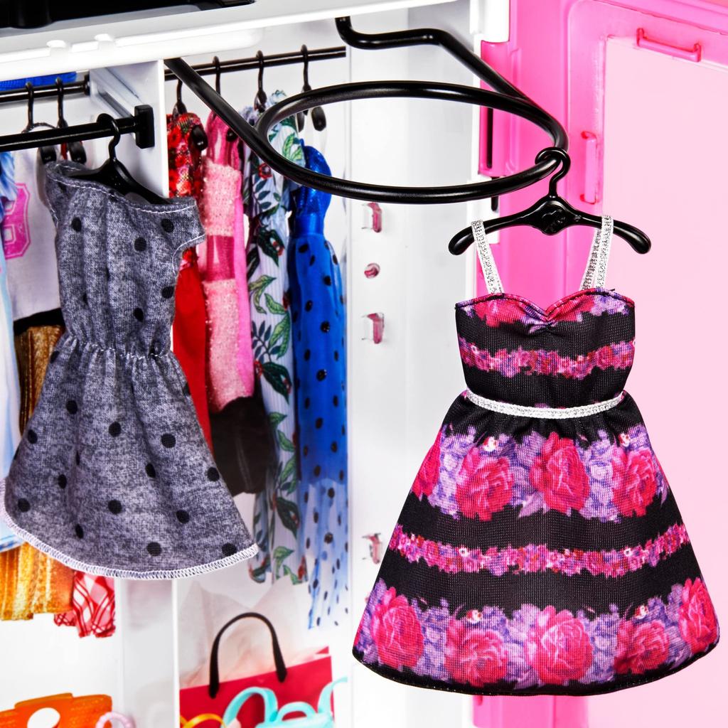 Mattel Barbie and the Pink Closet Doll Fashion Set Doll Includes Doll and Accessories Ages 3 and Up GBK12 & (Dress-Up & House) - - -