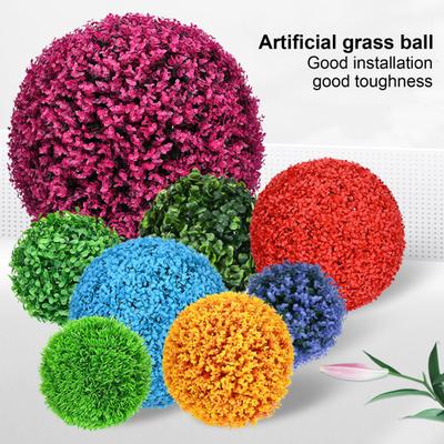 Simulated Grass Ball Faux Topiary Plant Ball Realistic Artificial Plant Balls for Wedding Birthday