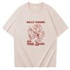 Silly Goose On The Loose Women and Man Oversized T-shirt Summer O-neck Funny T-shirt Casual Printing