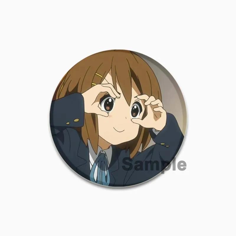 

32/44/58 мм Котобуки Цумуги Хирасава Юи Акияма Мио Тайнака Рицу мультфильм значок комикс брошь булавки для одежды рюкзак ювелирные аксессуары 44mm(1.73in)