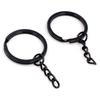 20 Pezzi 25-30mm Anello Portachiavi Portachiavi Dorato Argentato Chiusura Componenti Portachiavi Anello Diviso Anello Portachiavi Placcato Per Creazione di Gioielli