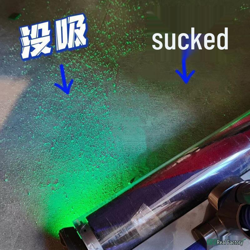 Trådlös dammsugarlampa kompatibel med Dyson för dammdetektering