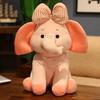 1 pieza 25 /35 /45cm Adorables Juguetes de Peluche de Elefante Animal de Dibujos Animados Elefante Con Lazo Almohada Muñeco Suave Relleno Para Niños Regalos Para Bebés