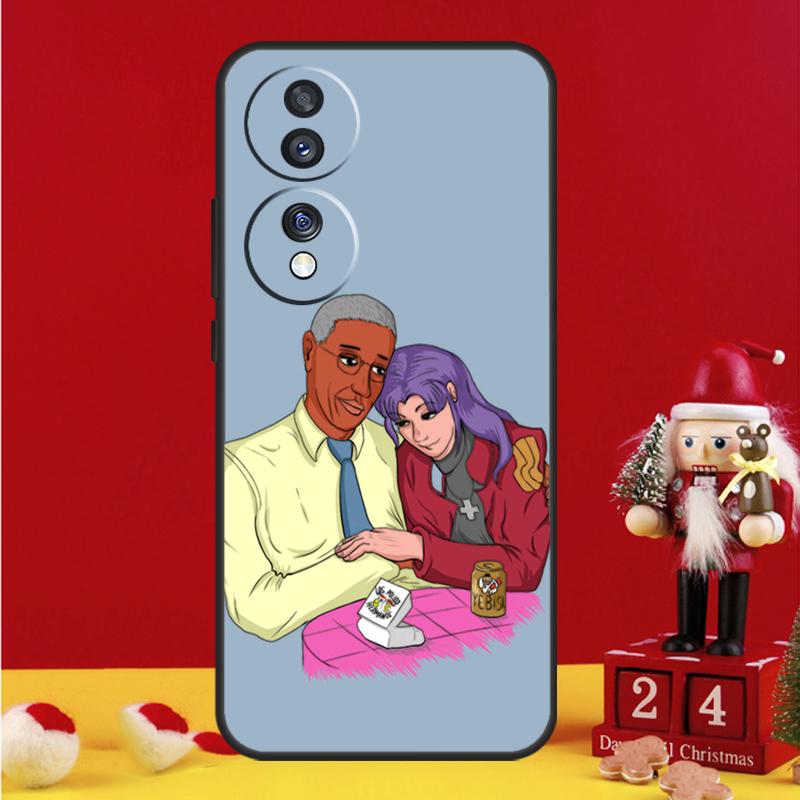Misato and Gus Case For Honor Magic 8 6 7 Lite Honor X9d X9c X9b X9a X8b X8c Win 50 70 90 200 400 Pro Cover