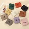 Women's Genuine Leather Mini Coin Purse with Key Ring - Motorcycle Style and Top Cowhide Zipper Wallet