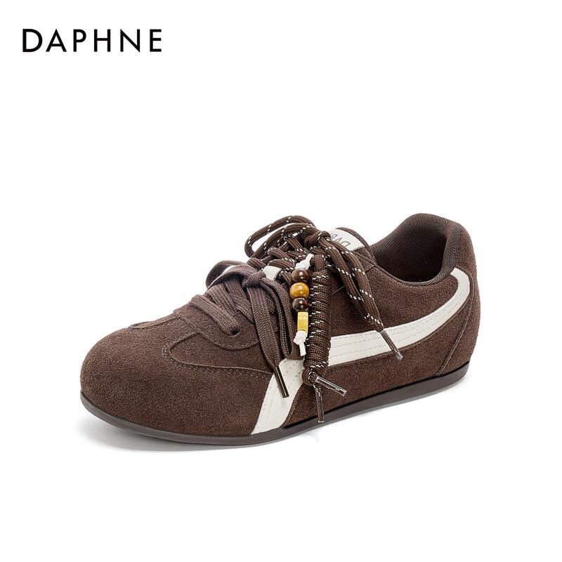 Женские кроссовки Daphne Retro на мягкой подошве, немецкий стиль EU 37 кофейный