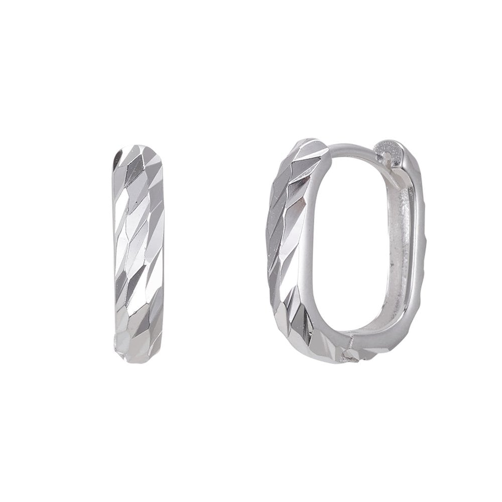 Mimij 925 Silver Shine Willing Earrings