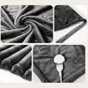 Electric Throw Blanket 9 Levels Intelligent Timing Soft Heated Cape Flannel Heated Blanket for Home Travel Couch Bedroom Office