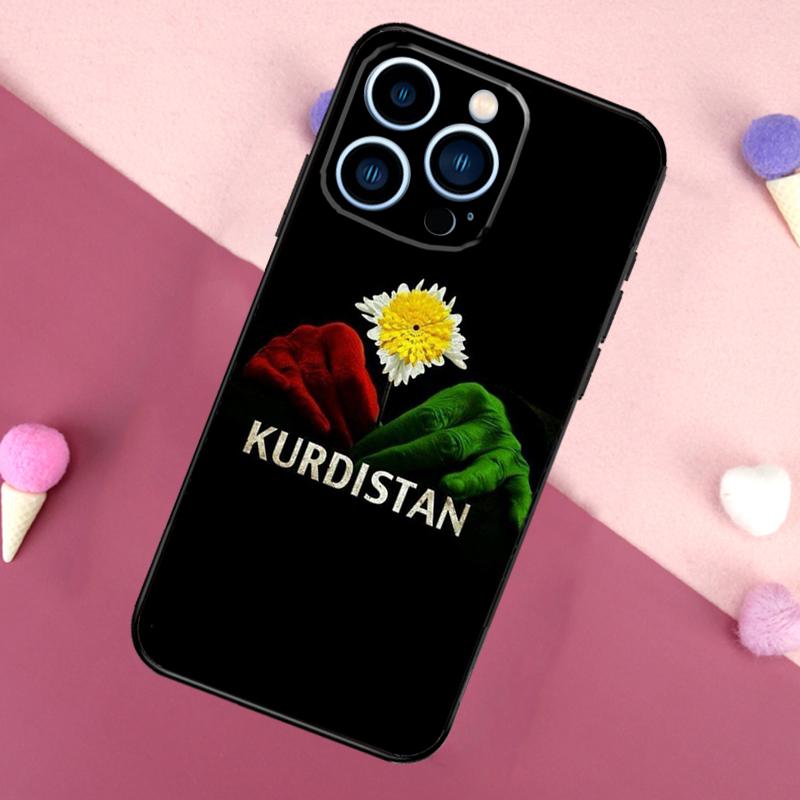 Kurdistan Flag Phone Case For iPhone 17 Pro Max 17 Air 16E 13 12 Mini 14 15 Plus 11 16 Pro Max Back Cover