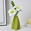 Nordic Flower Vase Decorative Modern Art Vase Shatterproof Flower Bottle for Flower Arrangement Living Room Home Decor