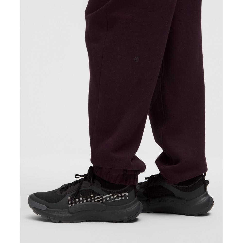 Lululemon Scuba Mid Rise Oversized Jogger  Regular Black Plum