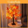 LED-Ahornbaumlicht mit 24 LEDs für Thanksgiving, Weihnachtsfeier, Heimdekoration, Innen-Gartenszene
