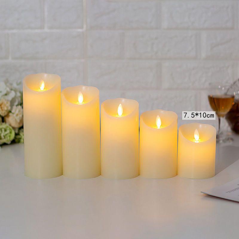 Rechargeable LED Candle Lights with Remote Control for Weddings, Birthdays, and Romantic Proposals