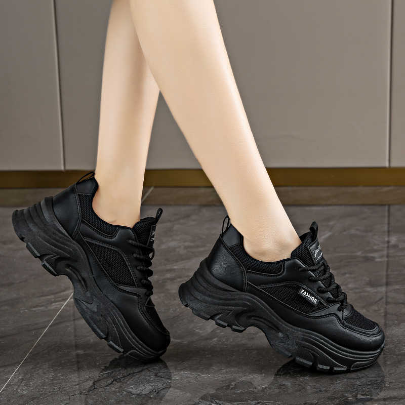 Fashion Key Height Appearance Increases Loafers Women Luxury Flats Tennis Sneakers For Women Designer Luxury Women's Shoes Sport