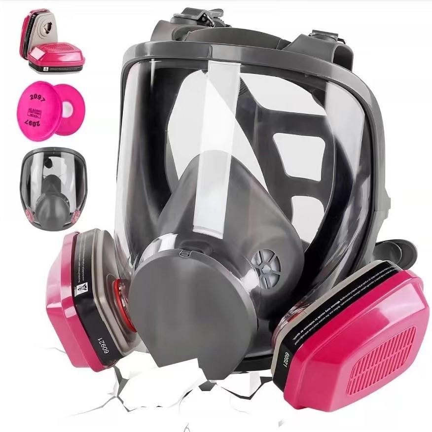 Multipurpose Respirator Mask for Spray Painting, Dust, Chemicals, Pesticides, and Decorating - 6800 Style
