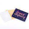 Happy Birthday Creative Birthday Three-Dimensional Greeting Card High-end Feeling Birthday Greeting Card With Music Lighting 3D Greeting Card