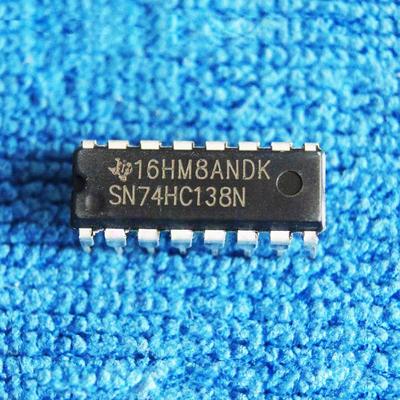20PCS SN74HC138N 74HC138N 74HC138 DIP-16 IC TI HD74LS138P SN74LS138BP TI 74HC138N 74HC138 3 To 8 Line Decoder DIP16 DIP