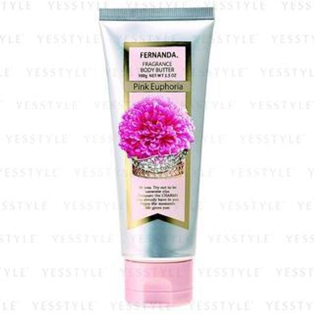 Fernanda - Fragrance Body Butter Pink Euphoria Fresh Sweet From Juicy Fruits 100g