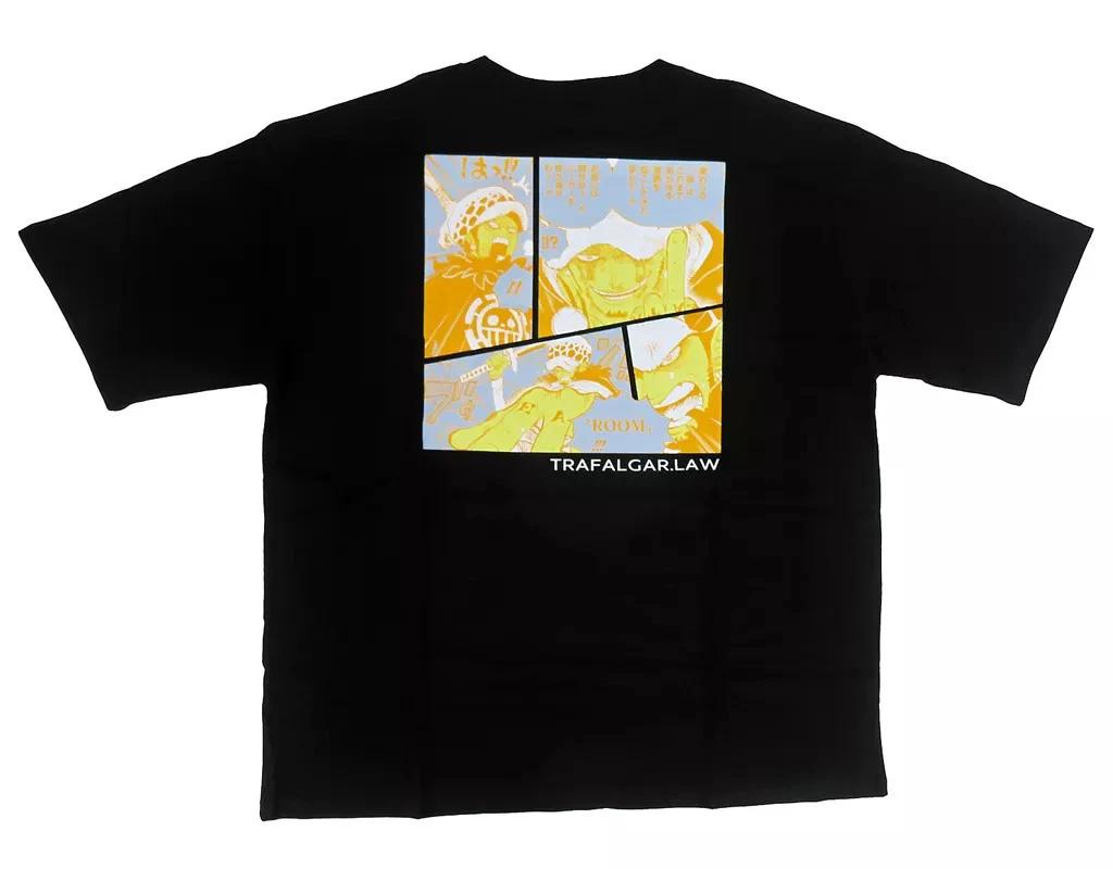

Trafalgar Law Big Silhouette T-shirt with HERO Black Free Size (2024) One Piece XL