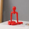 Abstract Figures Thinkers Plastic Handicrafts Cute Little Ornaments Room Decorations Artistic Living Room Ornaments