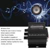 Amplificator stereo pentru motocicletă, amplificator portabil de 12V, amplificator de calitate a sunetului clar pentru auto, motocicletă, amplificator stereo de acasă