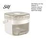 Camping Ice Tray 2-in-1 Press-Release Cube with Storage Bin 48-Cavity Double-Layer Family Maker for Freezer BPA-Free Container Home Party
