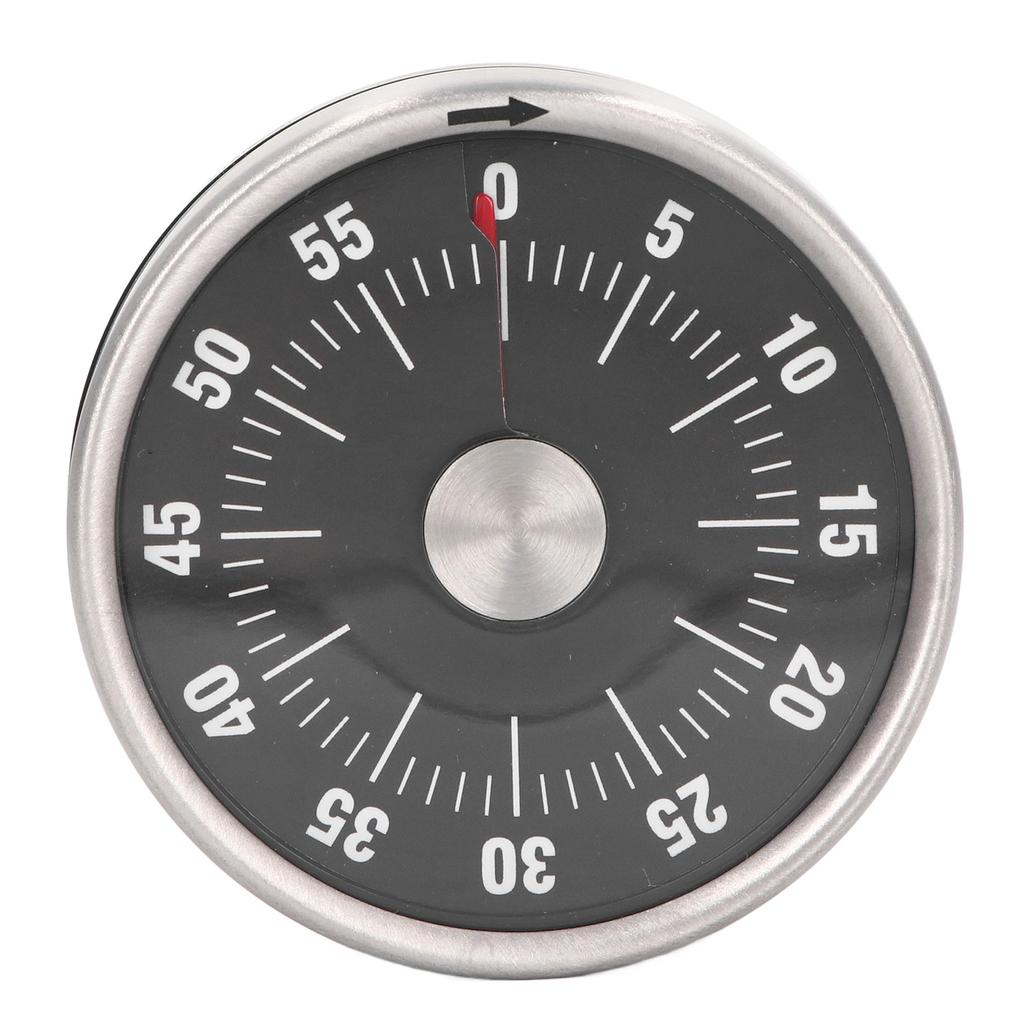 Magnetic Timer Magnet Design Stainless Steel 70db Alert High Accuracy Visual Timer for Kitchen Cooking Management