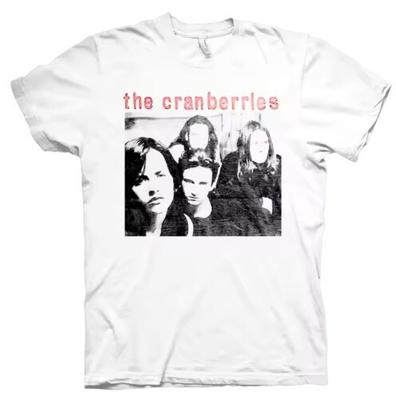 The Cranberries White Short Sleeve Cotton Unisex White T-shirt Size S-5XL Unisex T-Shirt