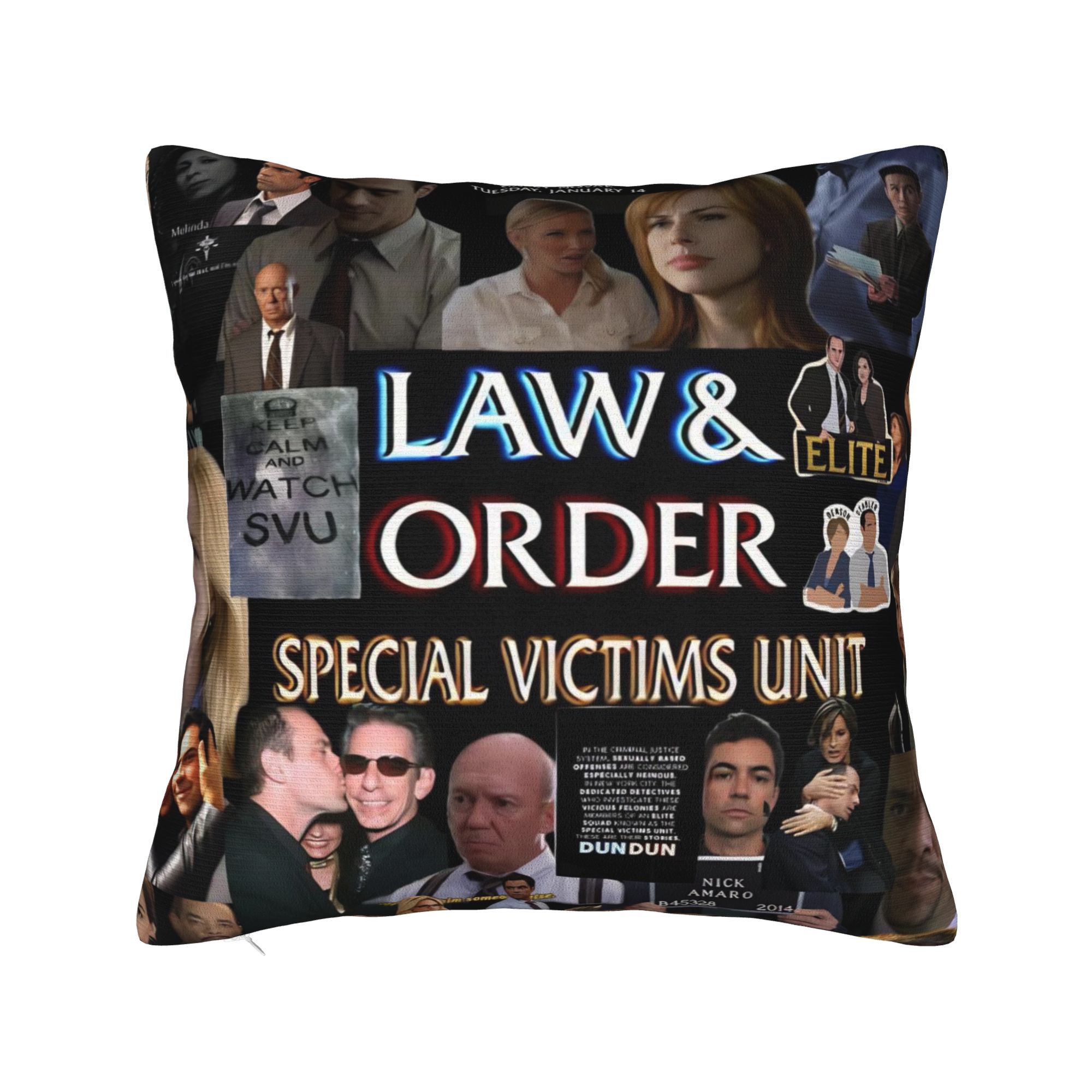 Наволочка Закон и Порядок: Специальный Корпус Наволочка для Уютной Подушки Модная Наволочка для Дивана Спальни Домашний Декор 12x12Inch