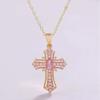 Stylish Crosses Pendant Charm Necklace Resistant to Tarnish Jewelry Accessory for Personalize Expression and Faith