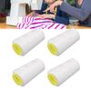 4Pcs 3000 Yards Each Polyester Sewing Thread White Quilting Thread Spools For Hand Embroidery