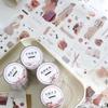 60mm*2m Kawaii Cartoon Label Journal Gadget Material PET Tape Creative DIY Collage Scrapbooking Masking Tapes School Stationer