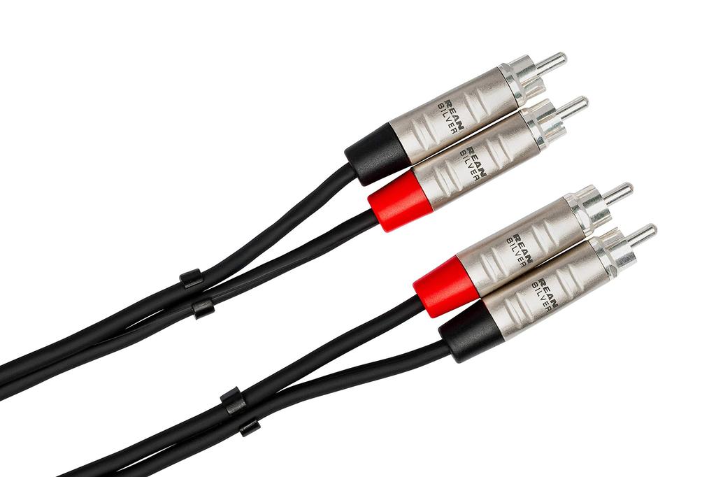 Hosa Audio Cable with RCA Pins HRR-005X2 1.5m (2 jacks)