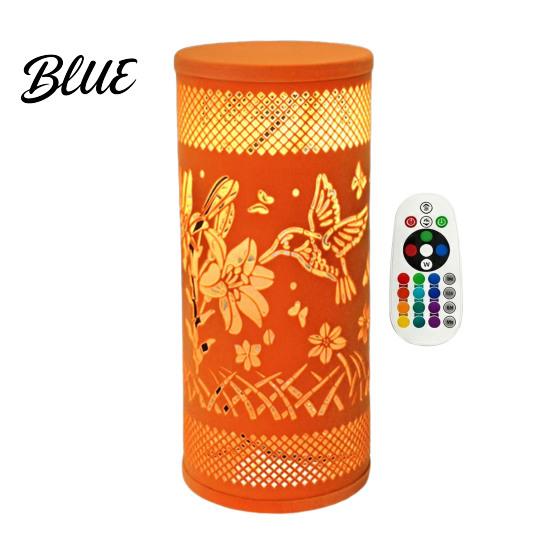 Romantic Accent Light USB Butterfly Projector Lamp RGB 16 Colors Decorative Lamp with Remote LED Desk Control Hollow-out Night for Bedroom