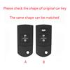 Interior Mouldings New Zinc Alloy Leather Car Flip Key Case Cover for Mazda 2 3 5 6 CX7 CX9 RX8 MX5 MPV Demio Holder Protector K