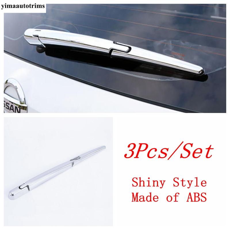 For Nissan Qashqai J11 2014 - / X-Trail X Trail / Rogue T33 - 2026 / T32 2014 - Rear Window Rain Wiper Cover Trim