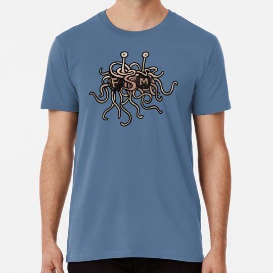 Fsm Flying Spaghetti Monster Size S to 5XL Made in the USA T-Shirt Unisex T-Shirt S