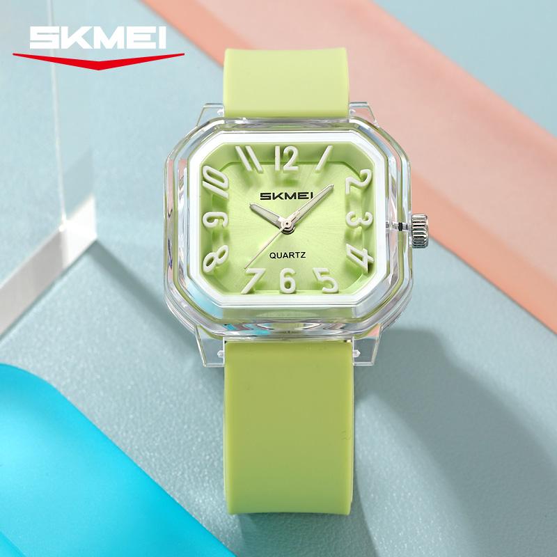 SKMEI 2484 Luxury Small Young Lady Girl Quartz Watch for Women Casual Creative Sports Waterproof Womens Wristwatches Reloj Mujer