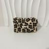 Japan and South Korea Plush Cosmetic Bag Cute Bear Portable Storage Toiletry Bag Girl Large-capacity Embroidered Bag