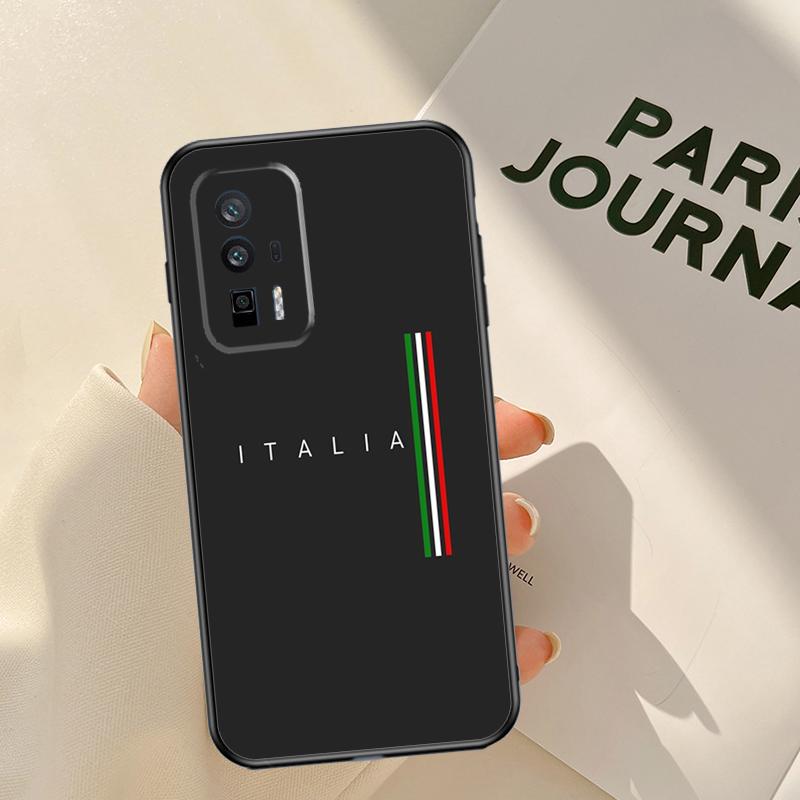 Italy Flag Case For Xiaomi 15 14 Ultra 13T 14T 15T Pro 17 Pro Max POCO X7 Pro X3 X5 X6 F5 F6 F7 F8 Coque